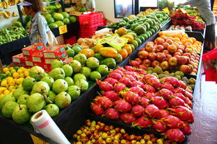 夏威夷欧胡岛chinatown market place – 新鲜蔬果和海鲜集中地