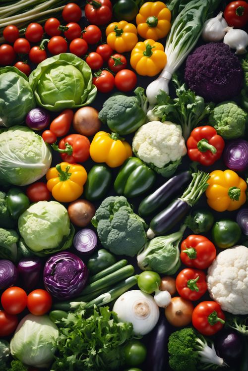 新鲜蔬菜红彩椒摄影图 果蔬图片素材